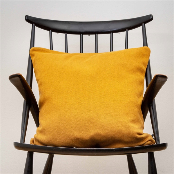 Cushion cover Fine knit 50x50 Mustard